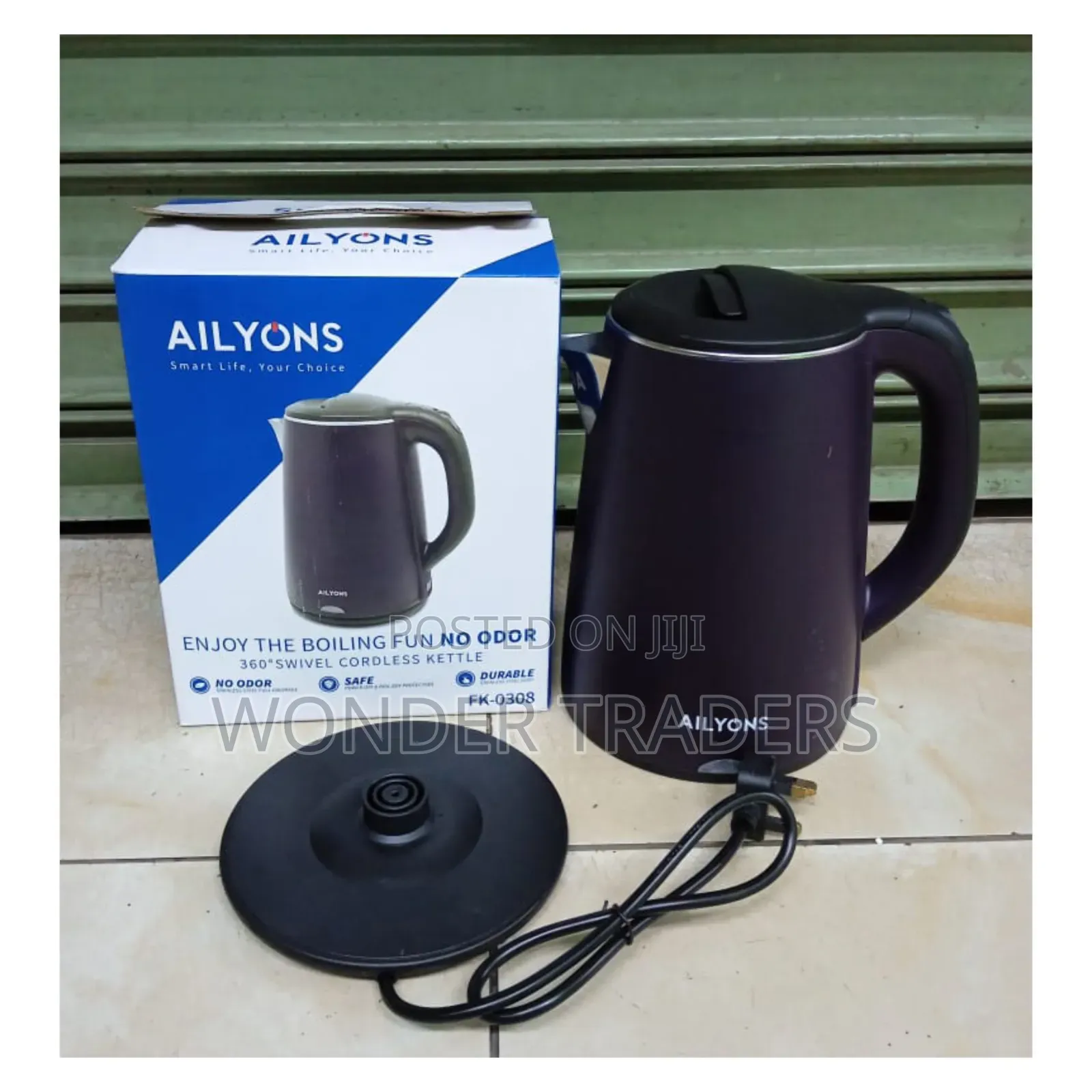 ! New In *Ailyons 2.2 LTR Cordless Kettle Fk0308* .