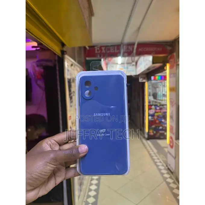 Samsung Galaxy A07 Shockproof Silicone Case - Soft Touch, Slim Fit