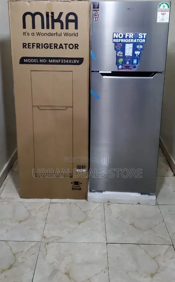Mika 334 Litres No Frost Double Door Refrigerator