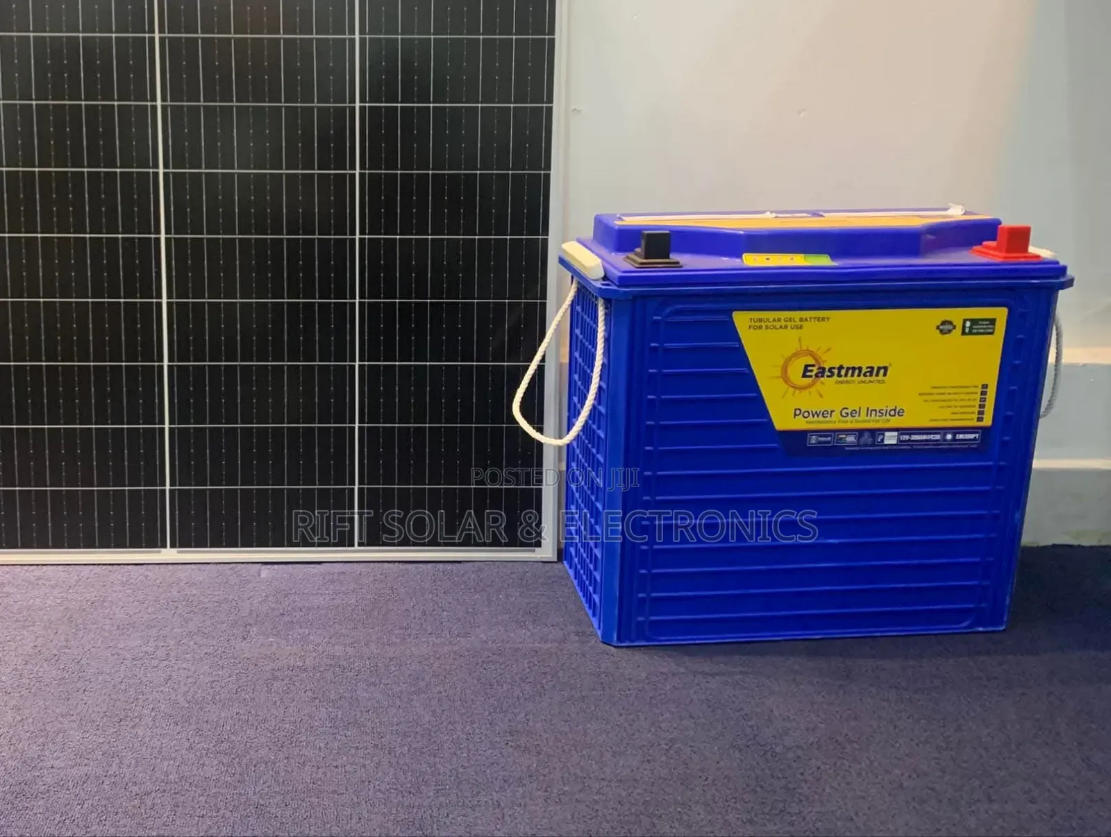 200ah - 12v Eastman Gel Solar Battery Heavy Duty for Offgrid/Backup