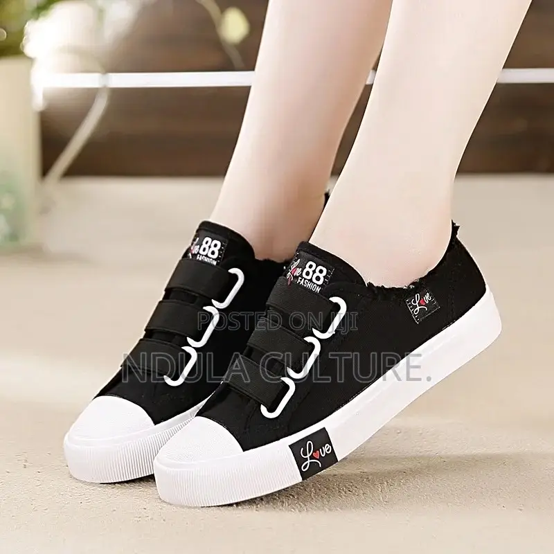 Ladies Fashion Rubber Sneakers