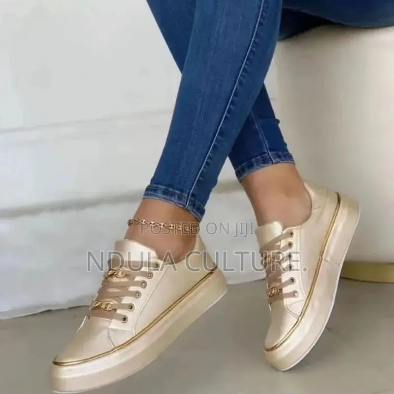 Ladies Fashion Rubber Sneakers