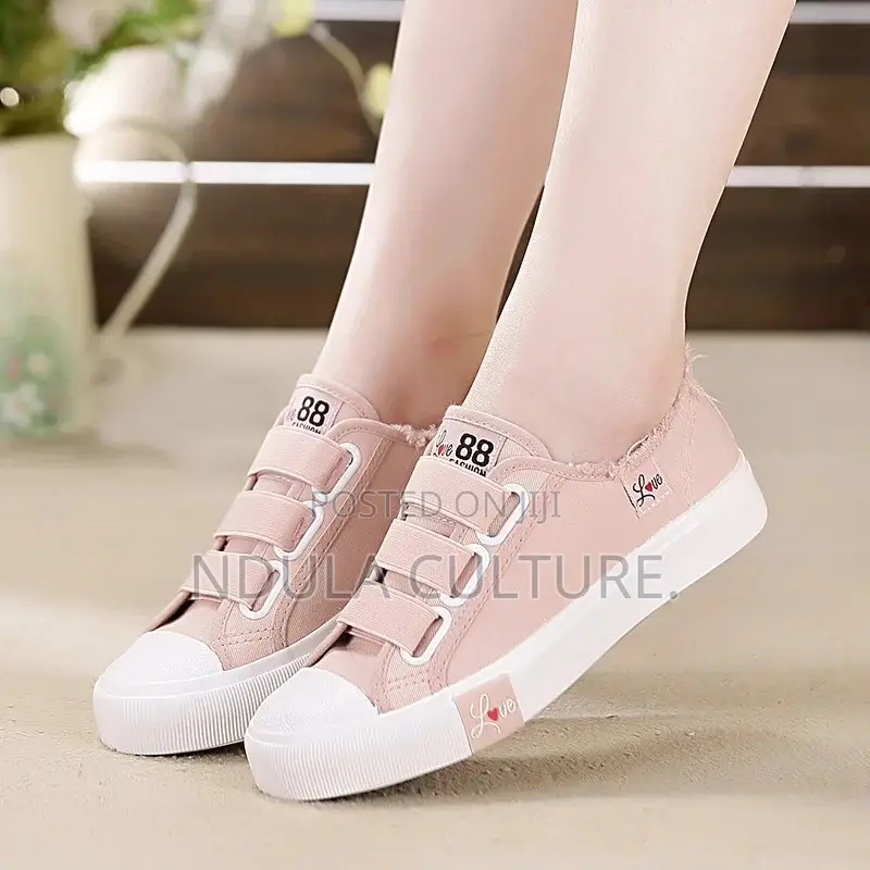 Ladies Fashion Rubber Sneakers