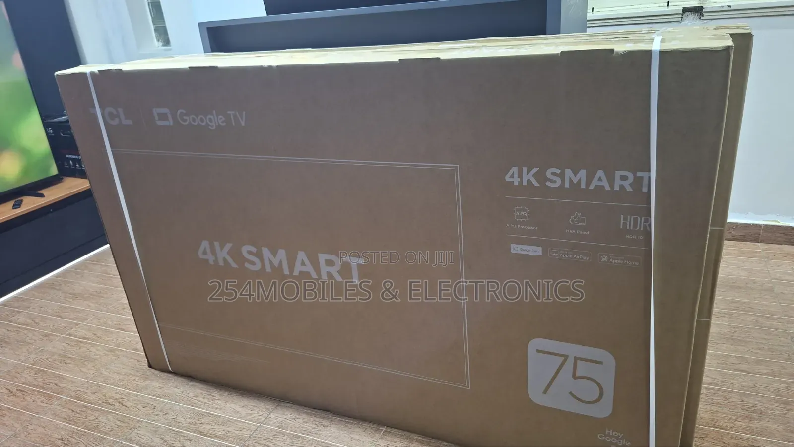 TCL 75 Inch Uhd Smart Google Tv 75v6d - Hdr10, Wi-Fi, Google