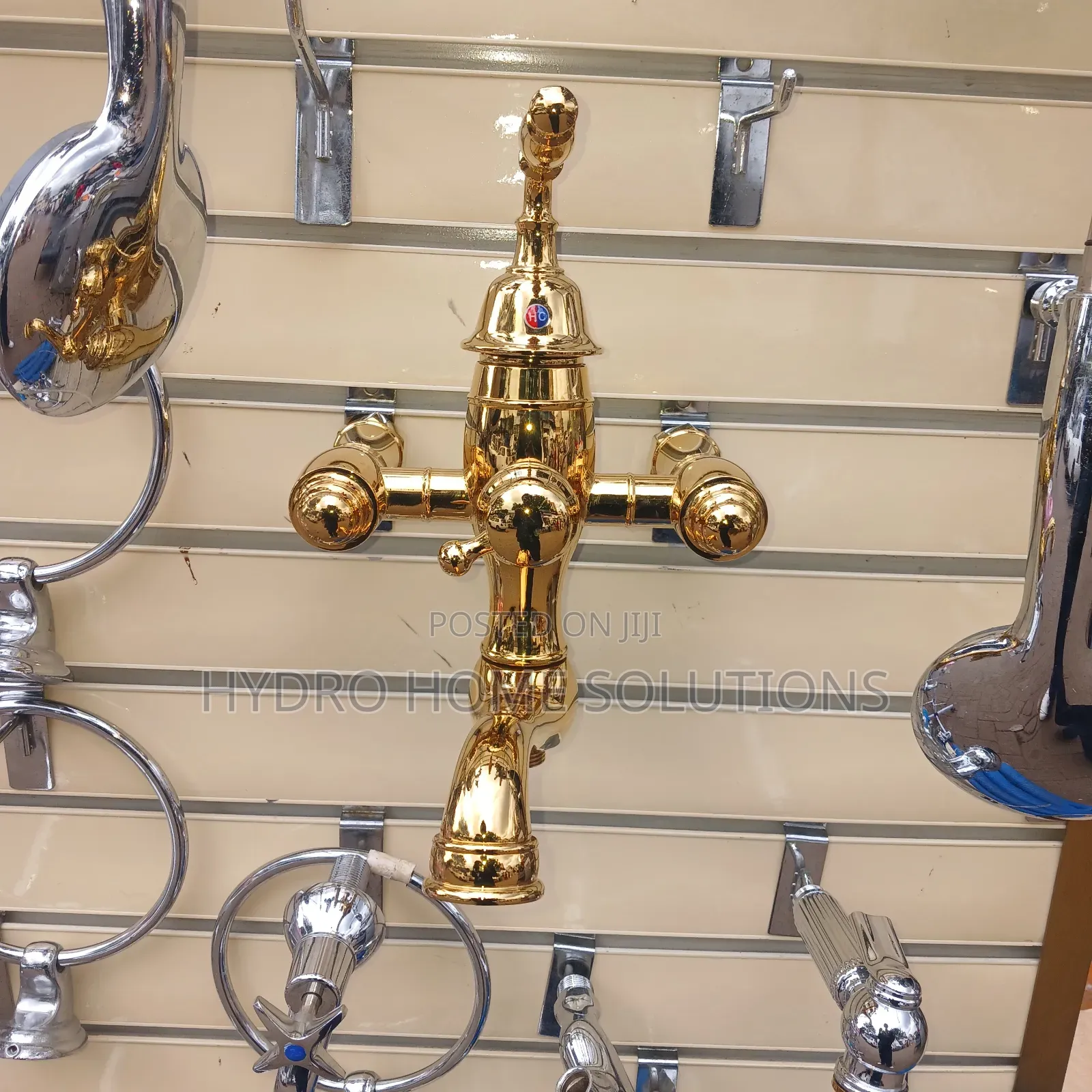 Gold Shower Mixer