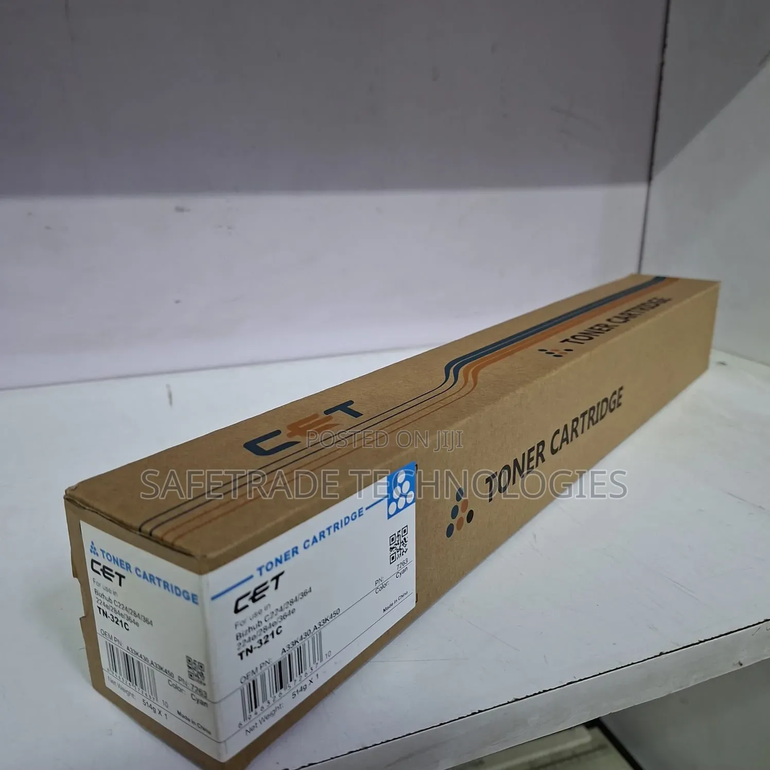 Genuine Cet Toner Tn321 Cyan Toner