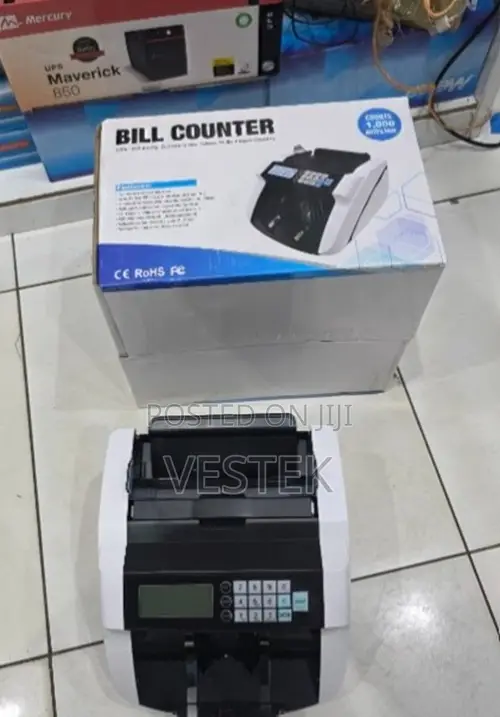 Automatic Note Counting Machine With Fake Note Detection