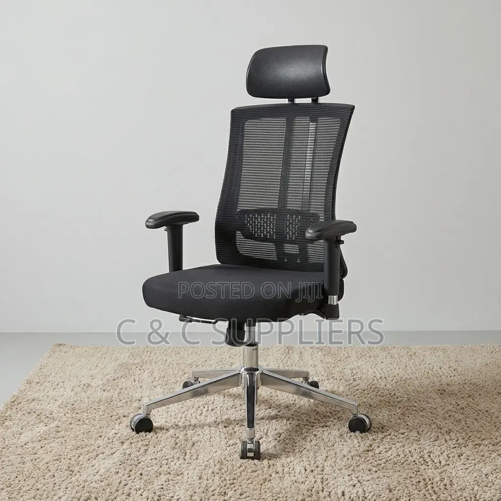 High-Back Executive Orthopedic Office Chair