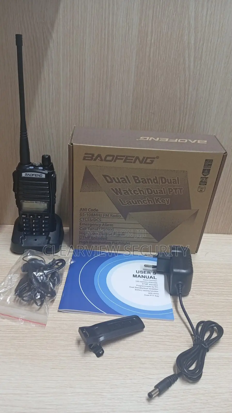 Baofeng Uv-82 Two-Way Radio for Security Teams( New)