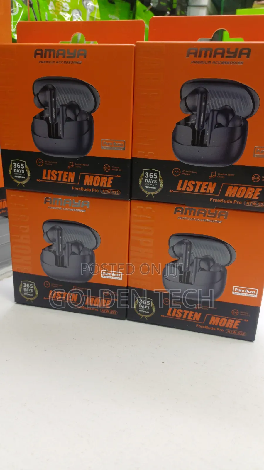 Amaya Atw 323 Rechargeable Wireless Earbuds