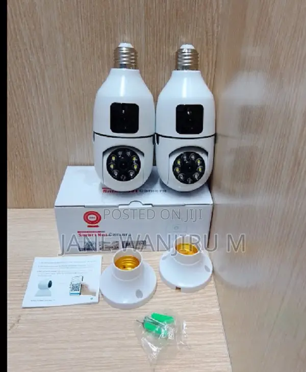New V380 Dual Lens Smart Home Security Camera