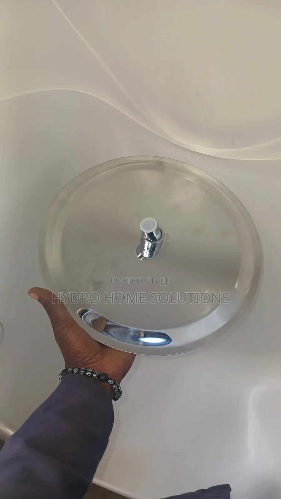 Pure Quality Silver Shower Head