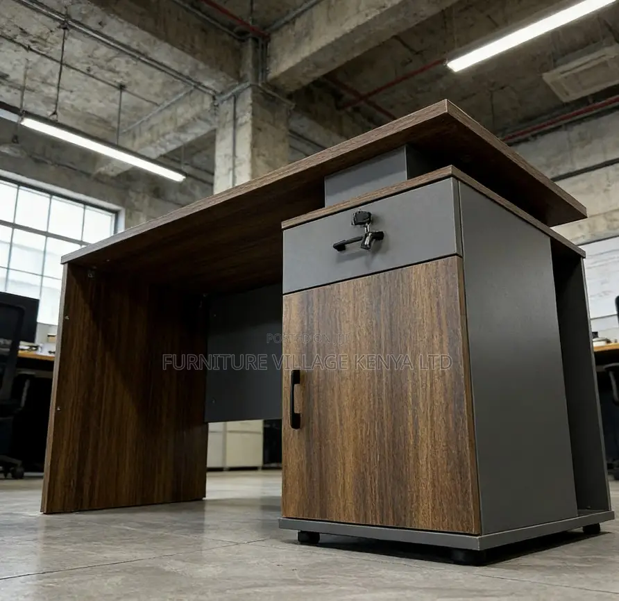 1200mm Ergonomic Single-Seat Office Desk