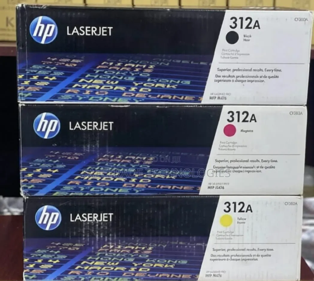 Genuine Hp Laserjet Pro MFP M476dw Toner Hp312a (Cf381a) Yield 2,280 P