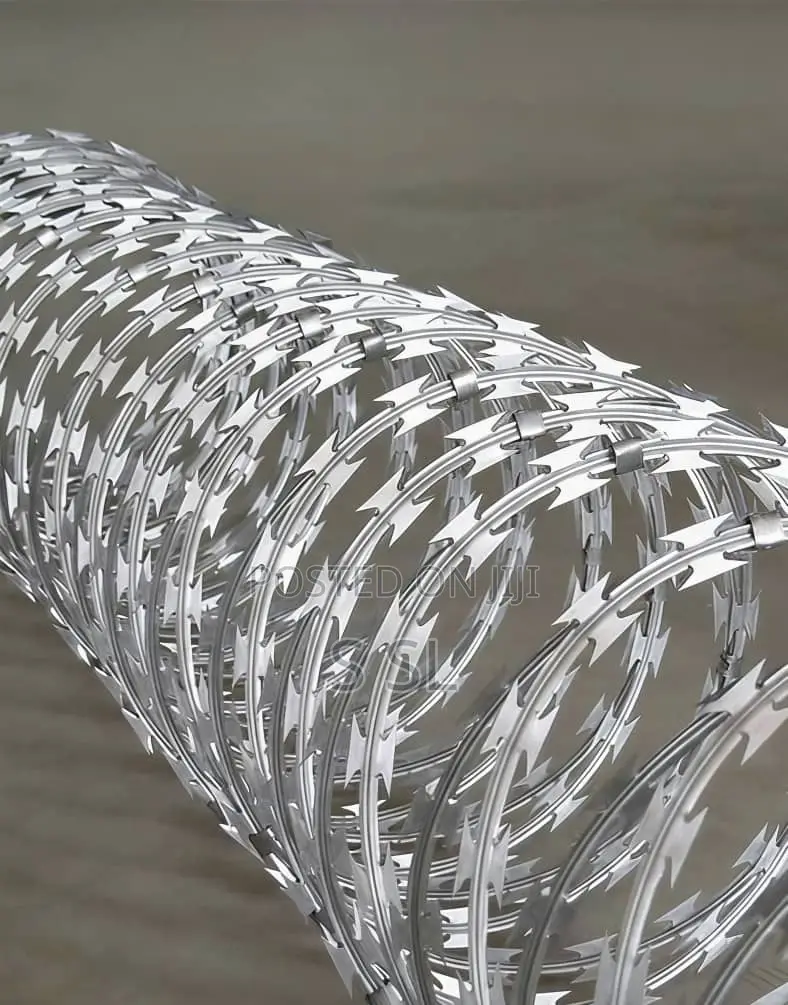 450mm Galvanized Razor Wire - Concertina Security