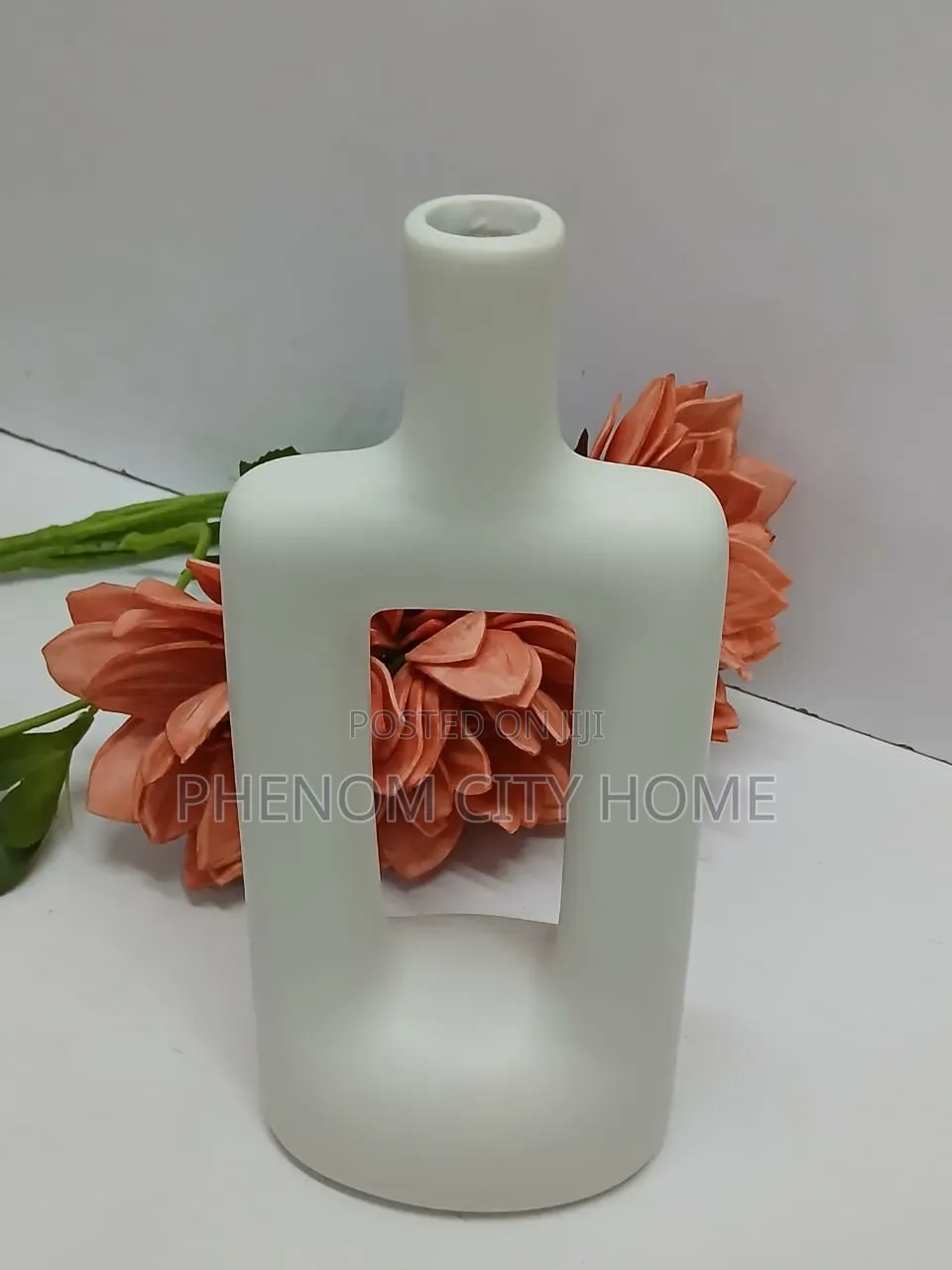 Rectangular Ceramic Flower Vase