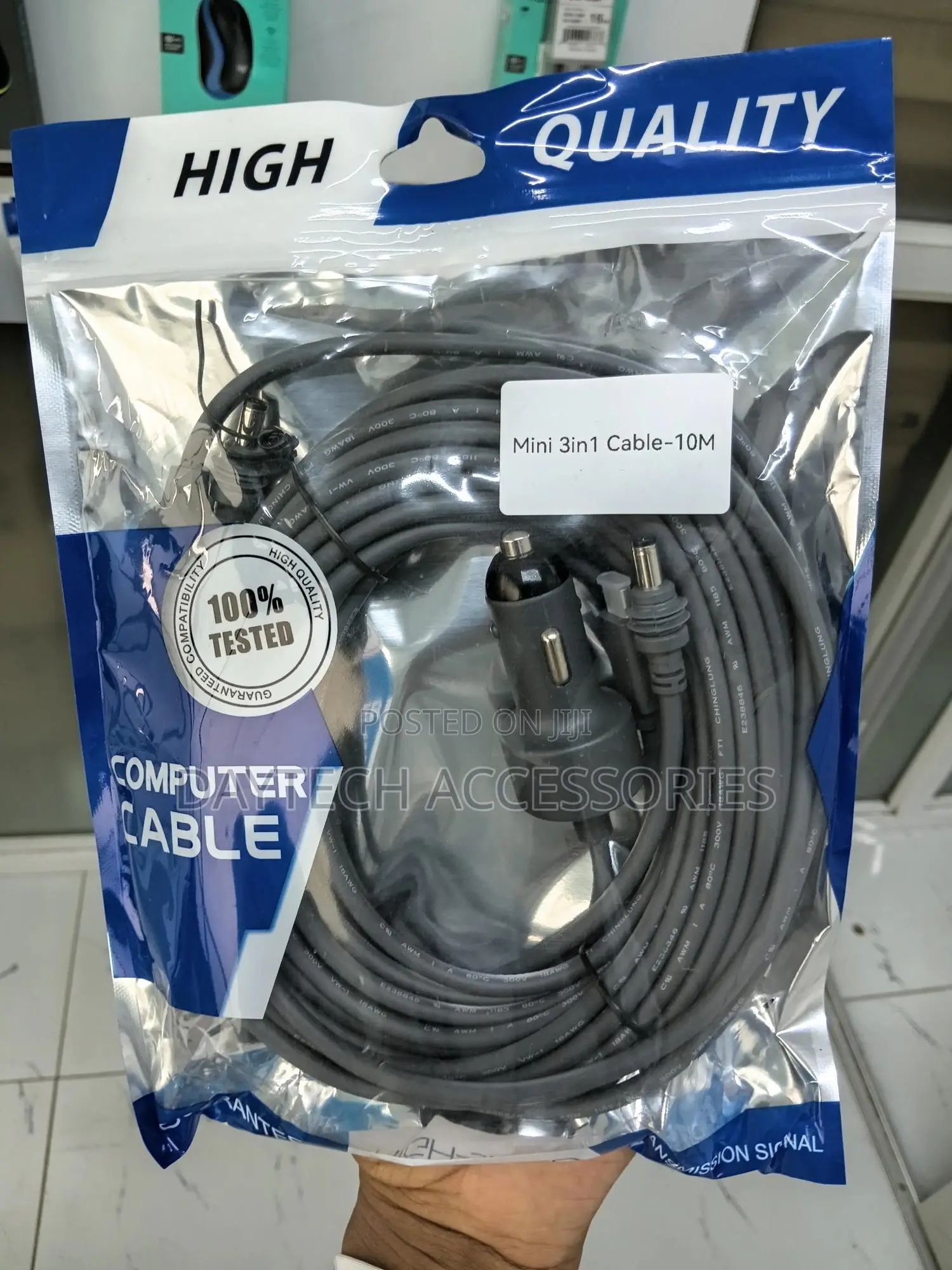 Starlink Mini Cable 3-in-1 Multi-Purpose Power Cable.