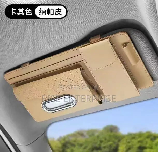 Multifunctional Car Sunshade Storage Organizer