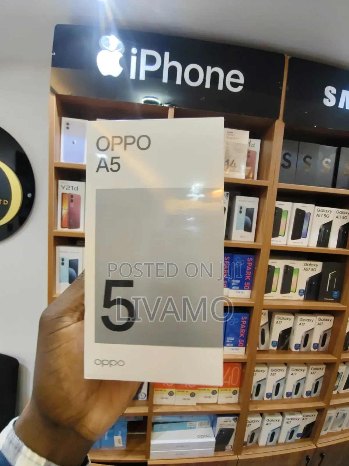 New Oppo A5 128 GB Silver