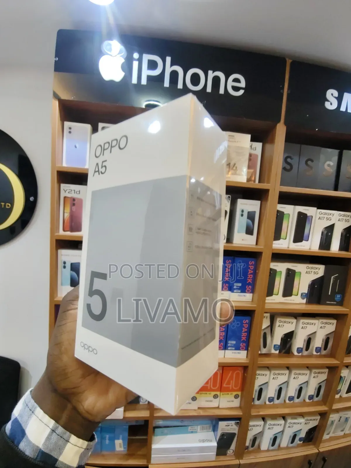 New Oppo A5 128 GB Silver