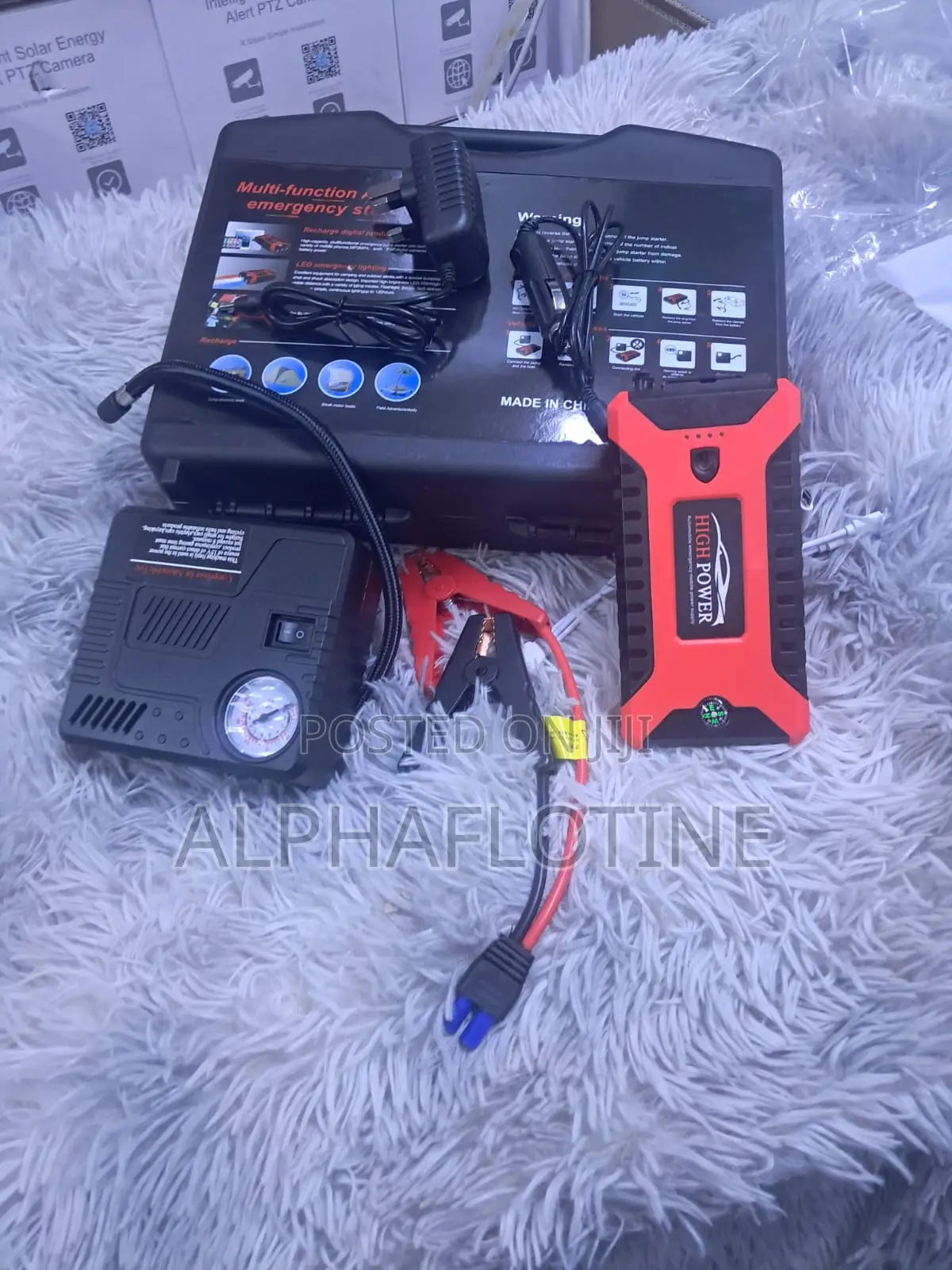 Portable Emergency Car Jump Starter Power Bank