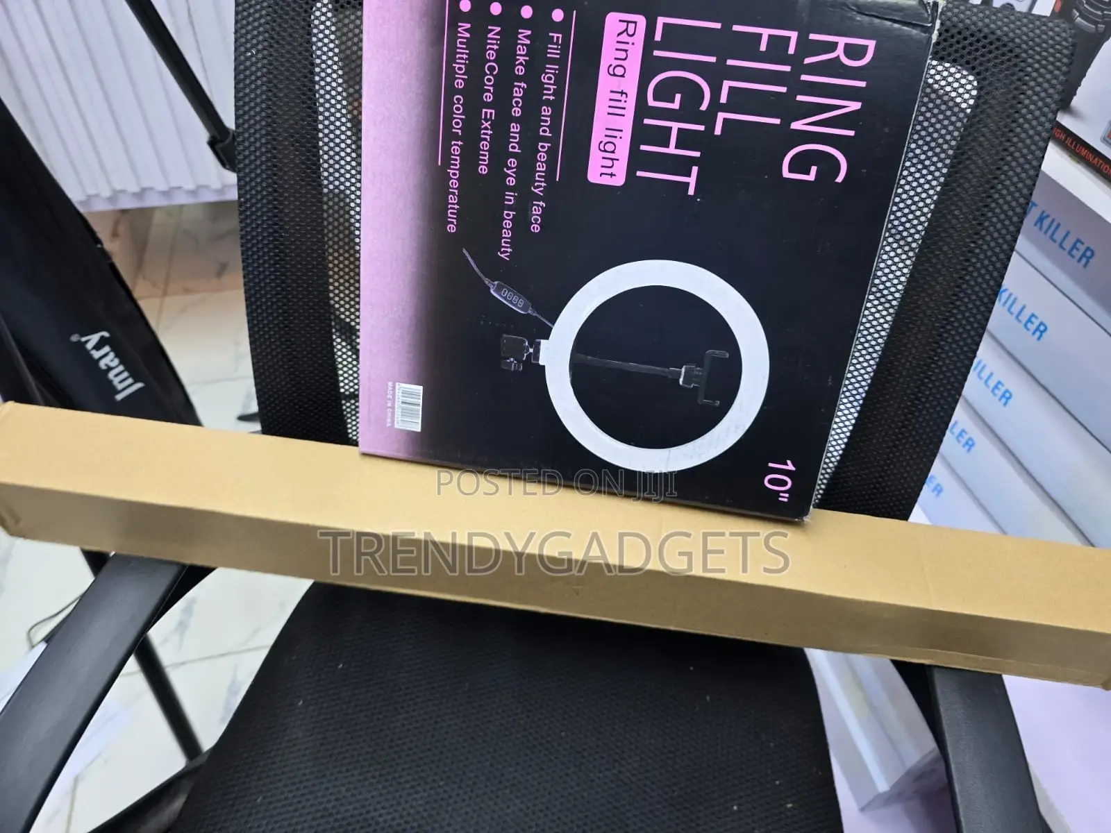 10 Inch Led Ring Light for Makeup Streaming Video Calls