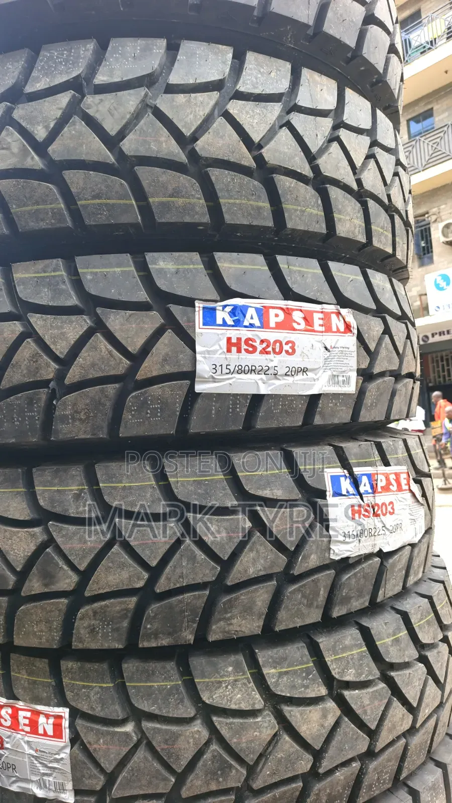 315/80r22.5 Kapsen