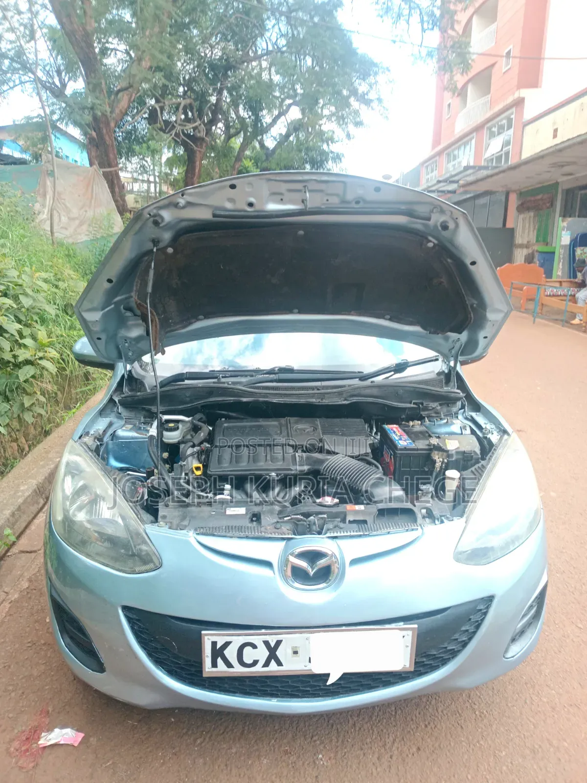 Mazda Demio 2012 Blue