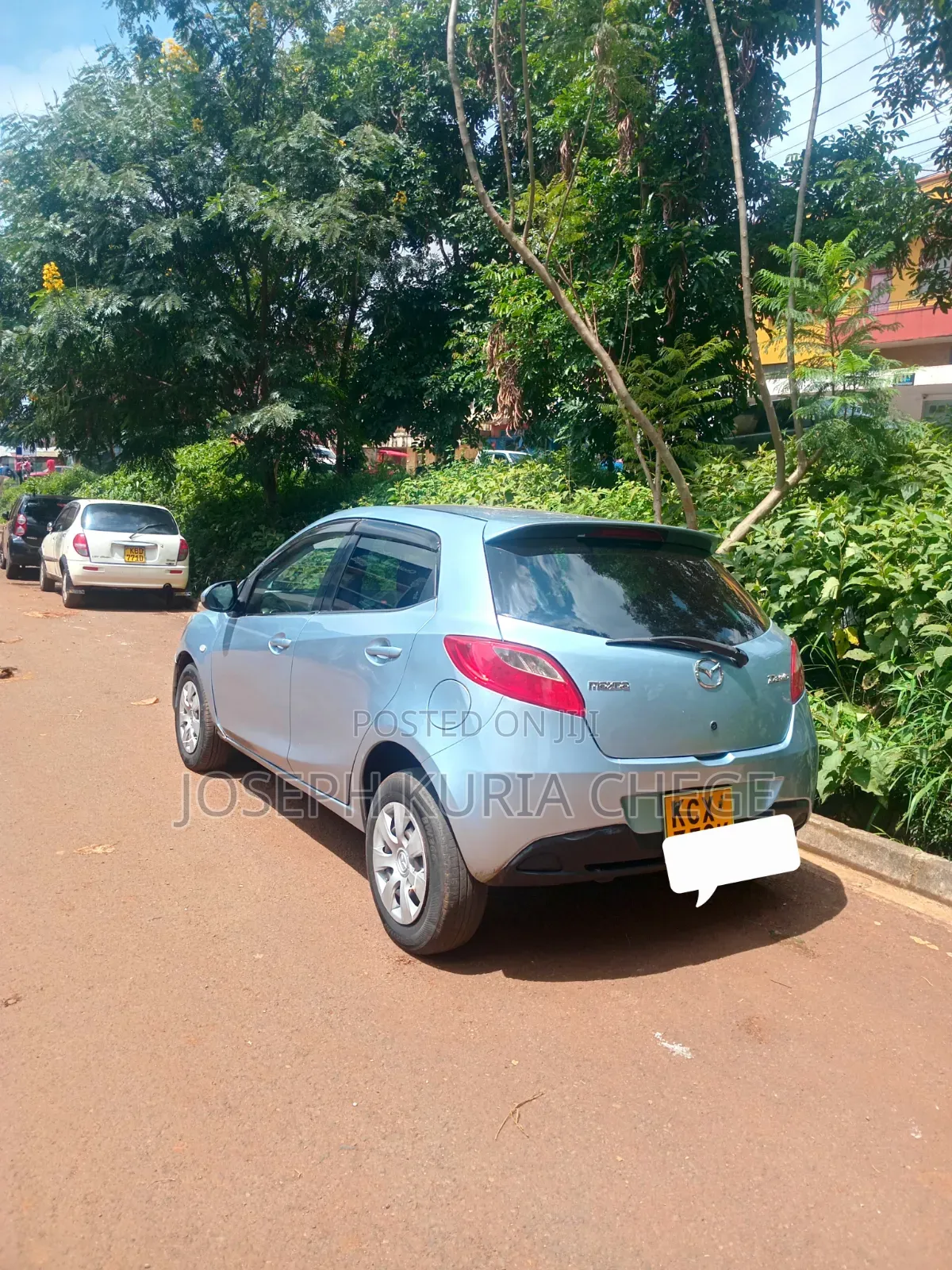 Mazda Demio 2012 Blue