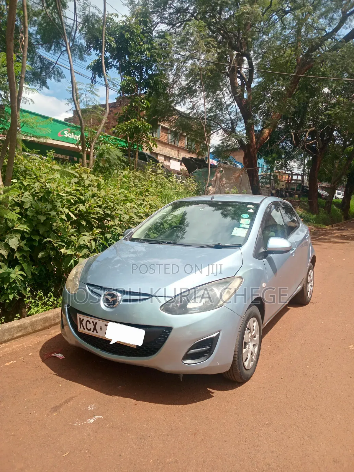Mazda Demio 2012 Blue
