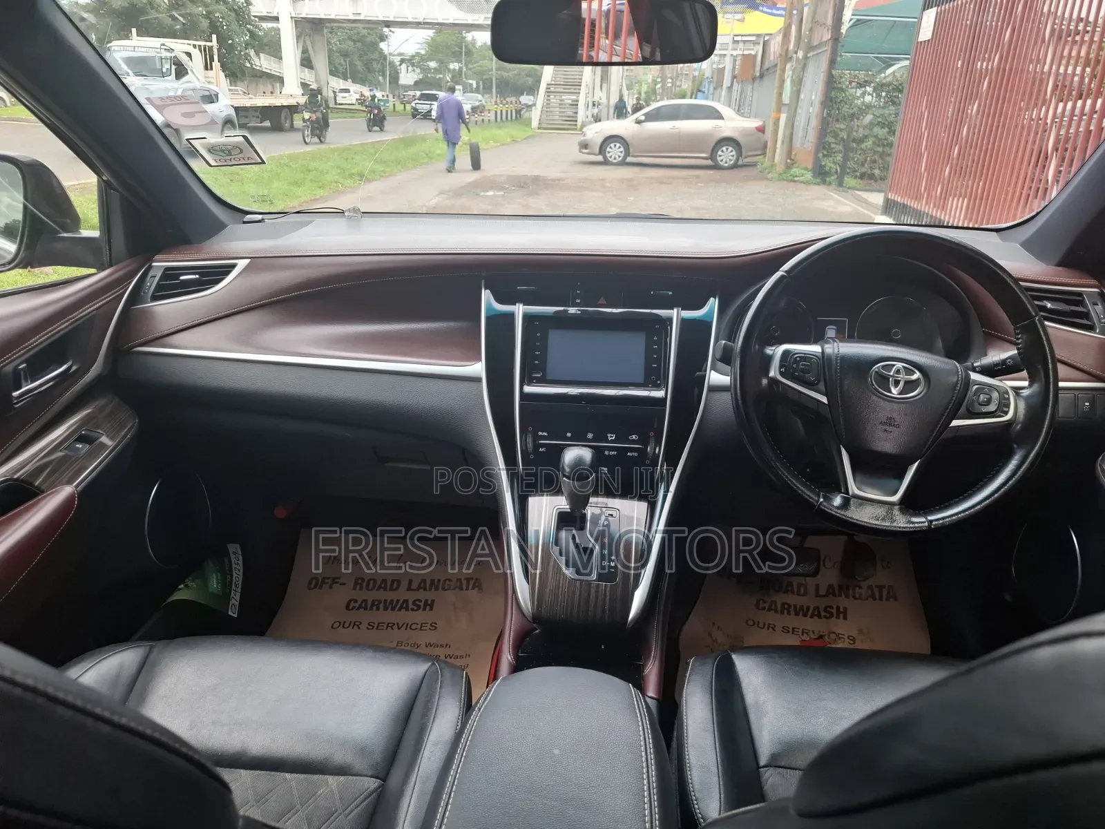 Toyota Harrier 2015 Burgundy