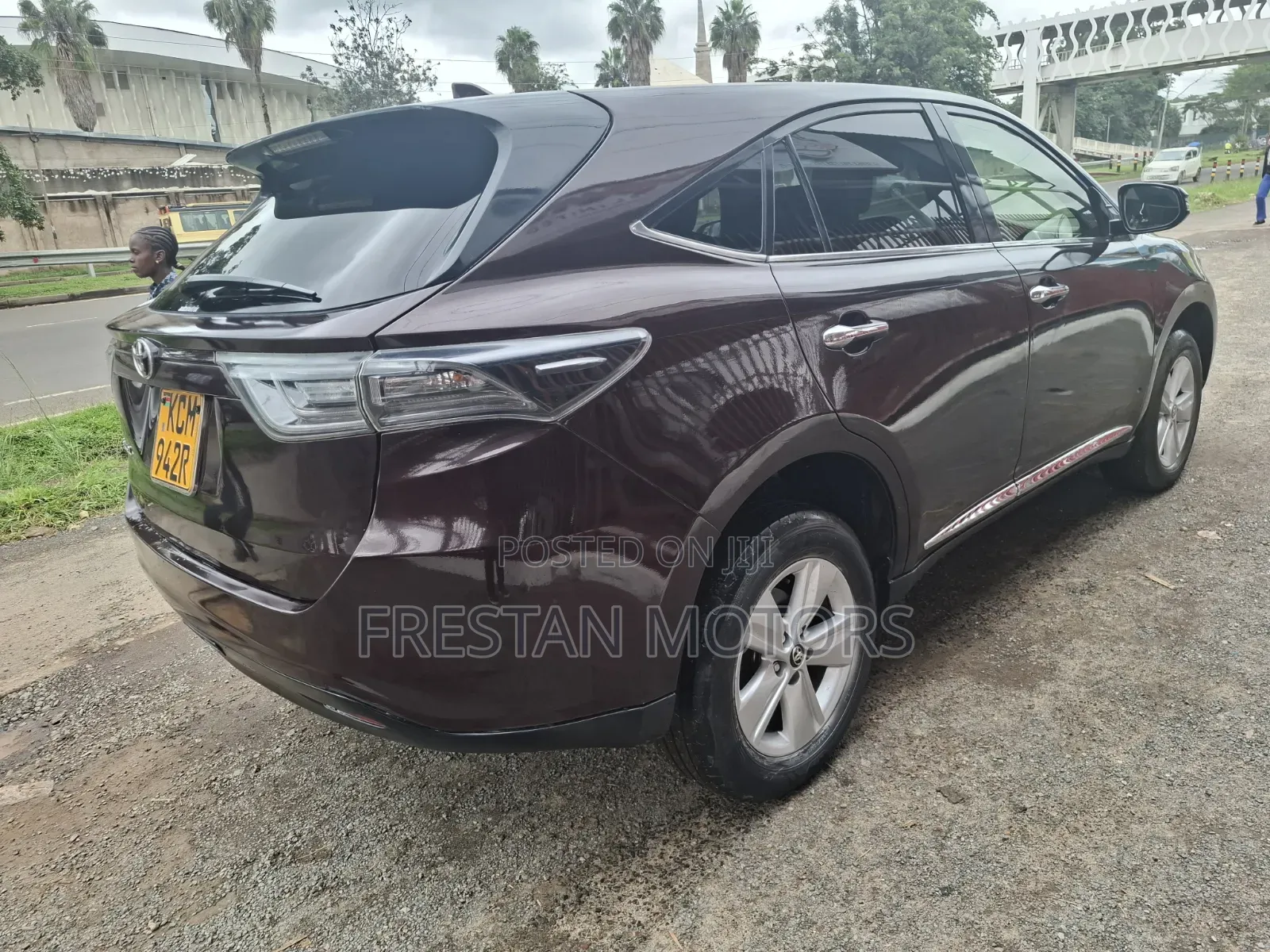 Toyota Harrier 2015 Burgundy