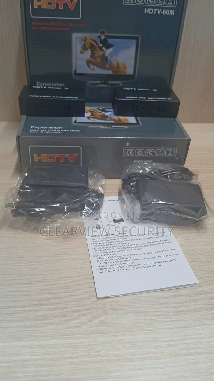 60m Hdmi Extender Over Cat6 New