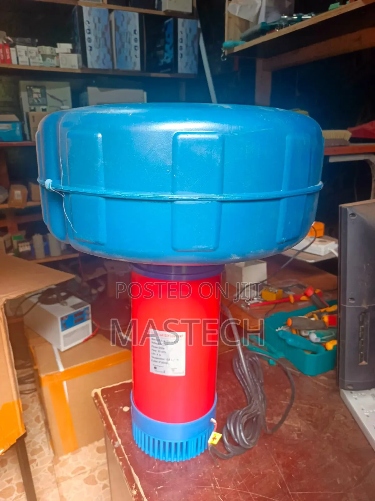 Floating Fish Pond Aerator/Fountain (Ac/Solar)