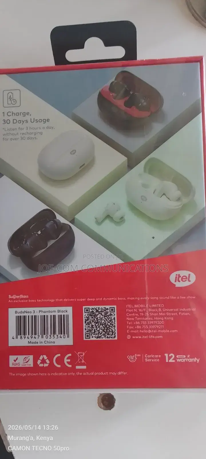 Itel Earpods