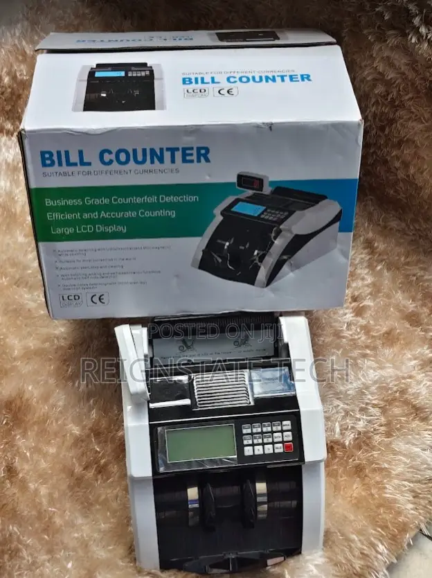 Multi Currency Automatic Bill Counter With Fake Money Detector
