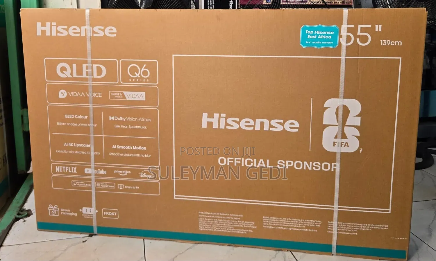 Hisense 55qled Smart Tv 