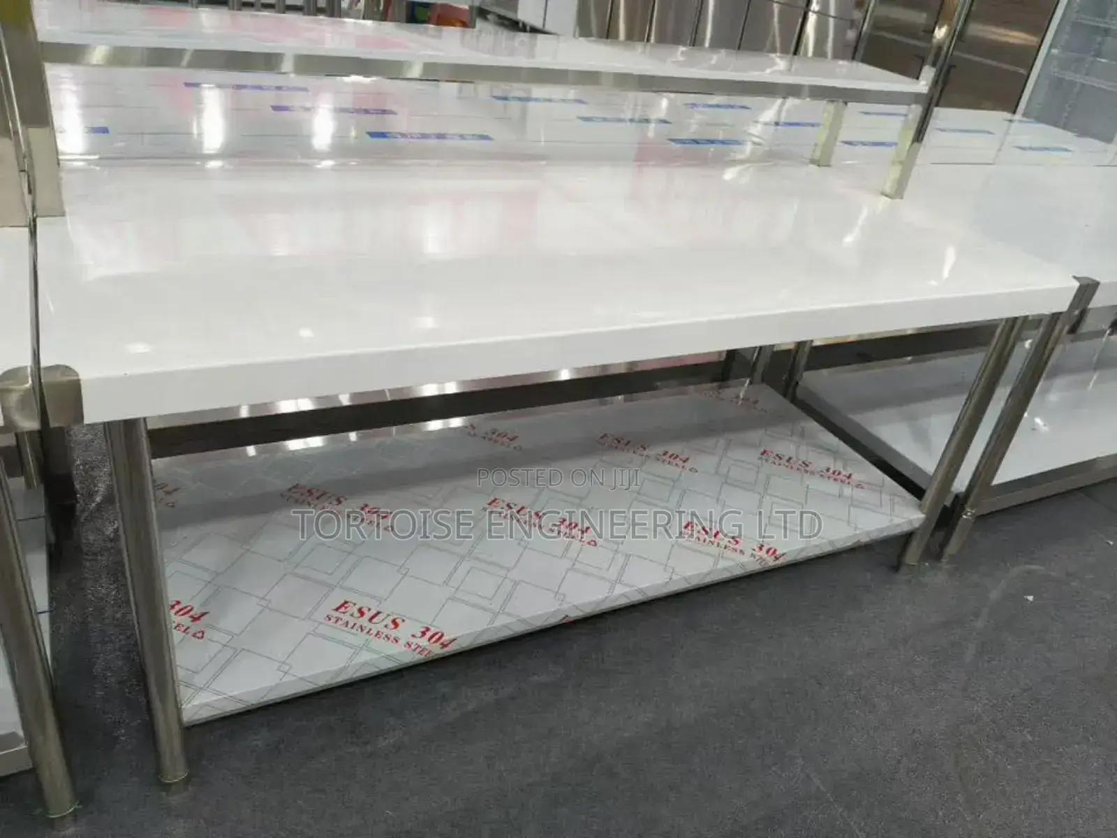 Stainless Steel Working Table Commercial Size 1500mm by 550mm by 850mm