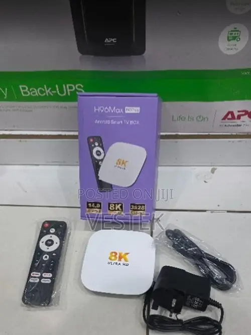 Android 14 Tv Box H96 Max Streaming Media Player