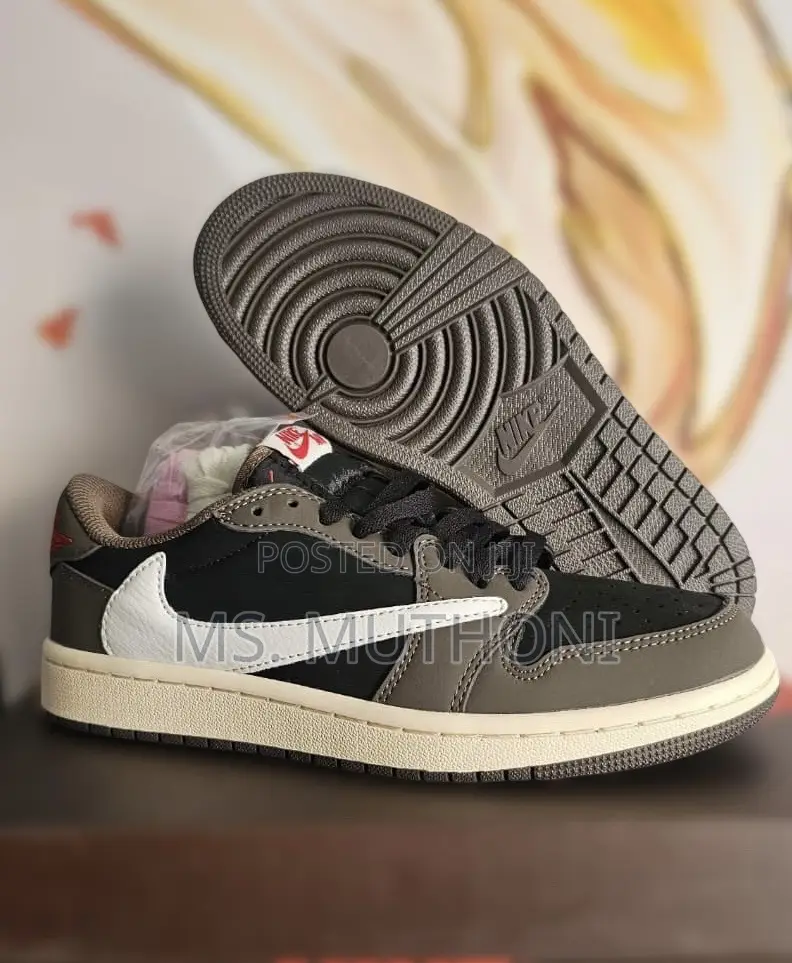 Air J Was Low Travis Scott Rev€Rse 'Dark Mocha Size 40-46