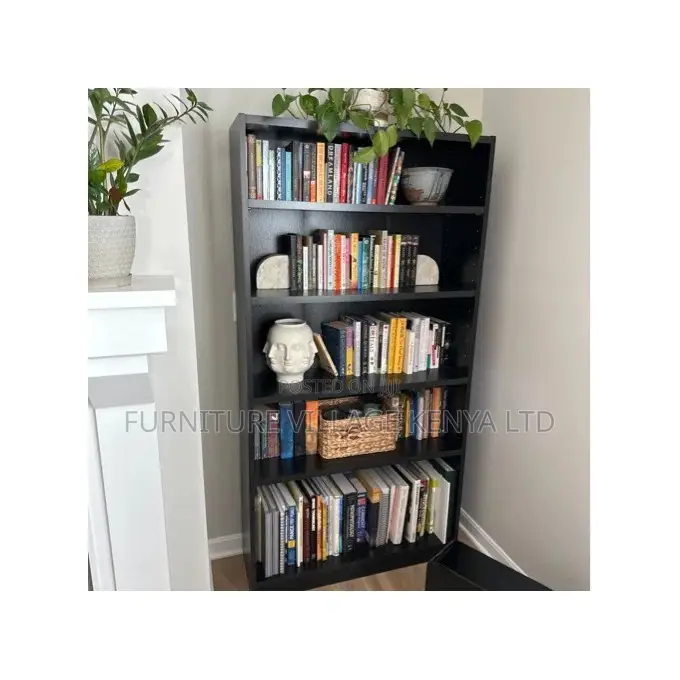 Customized Home Office 5-tier Shelving Bookcase
