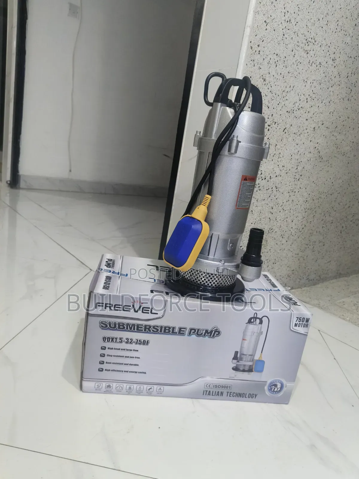Freevel 1 Hp Shallow Submersible Water Pump