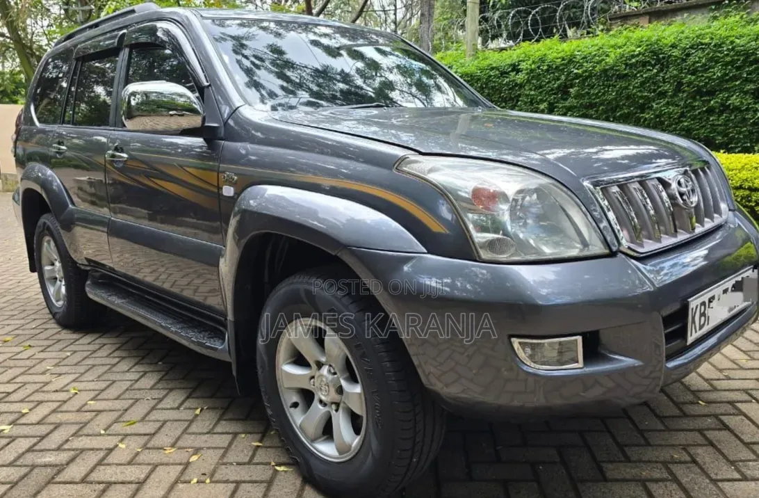 Toyota Land Cruiser Prado 2002 Gray