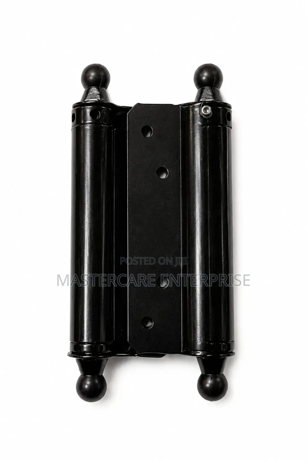 Black Double Action Spring Hinge 4 Inches
