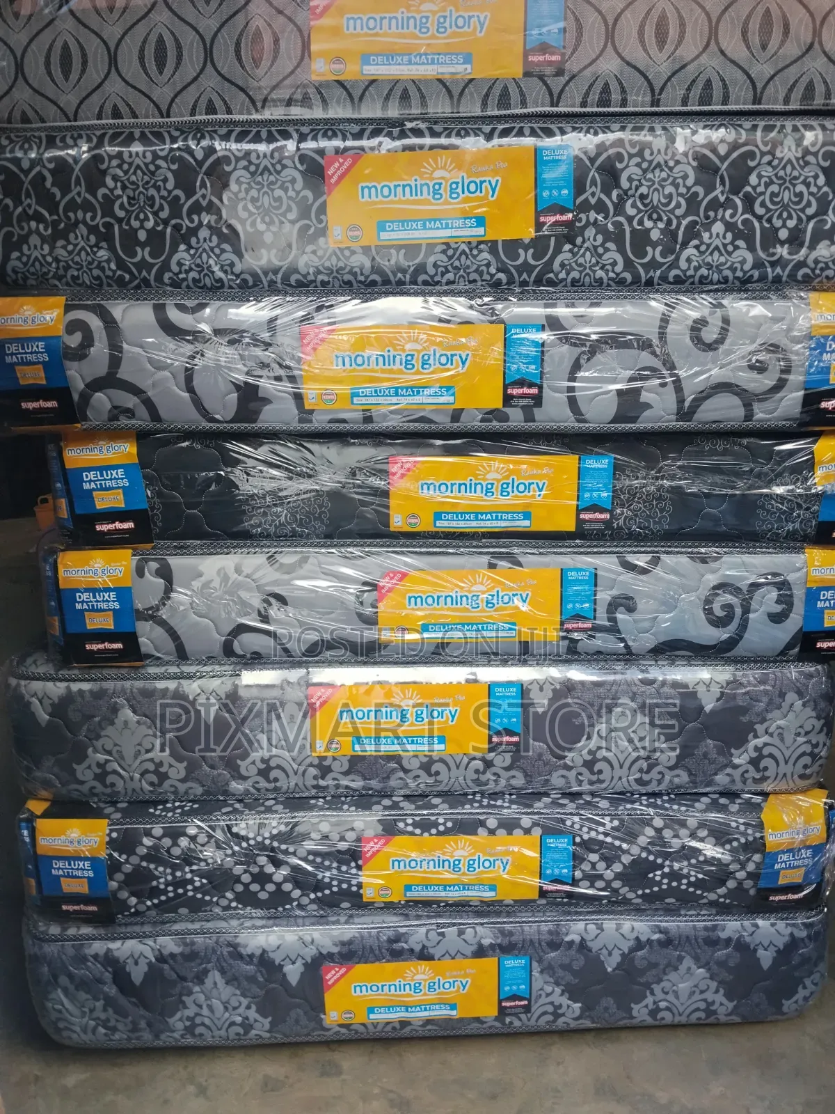 Morning Glory Mattress Quilted Finish 5 by 6, 10 Inches