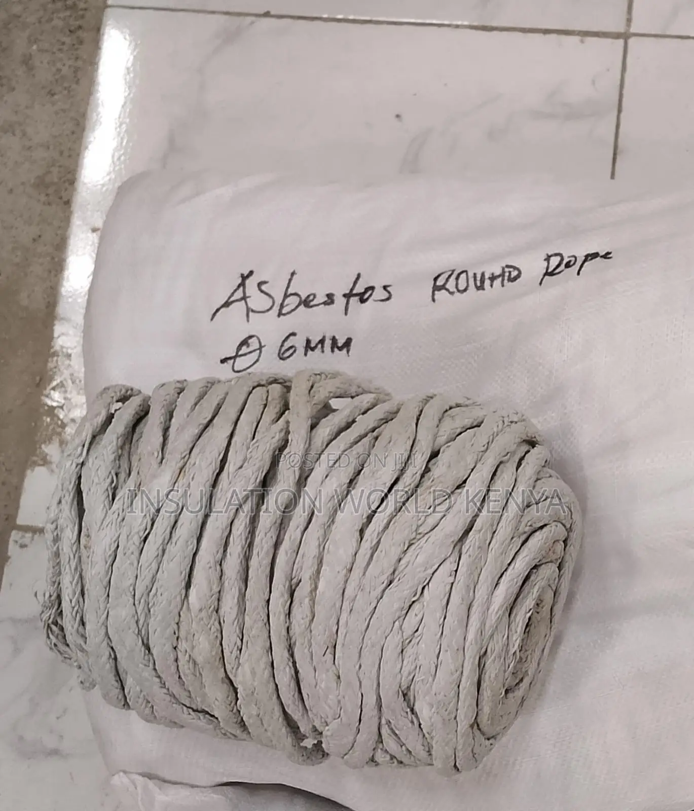 Asbestos Round Rope 6mm