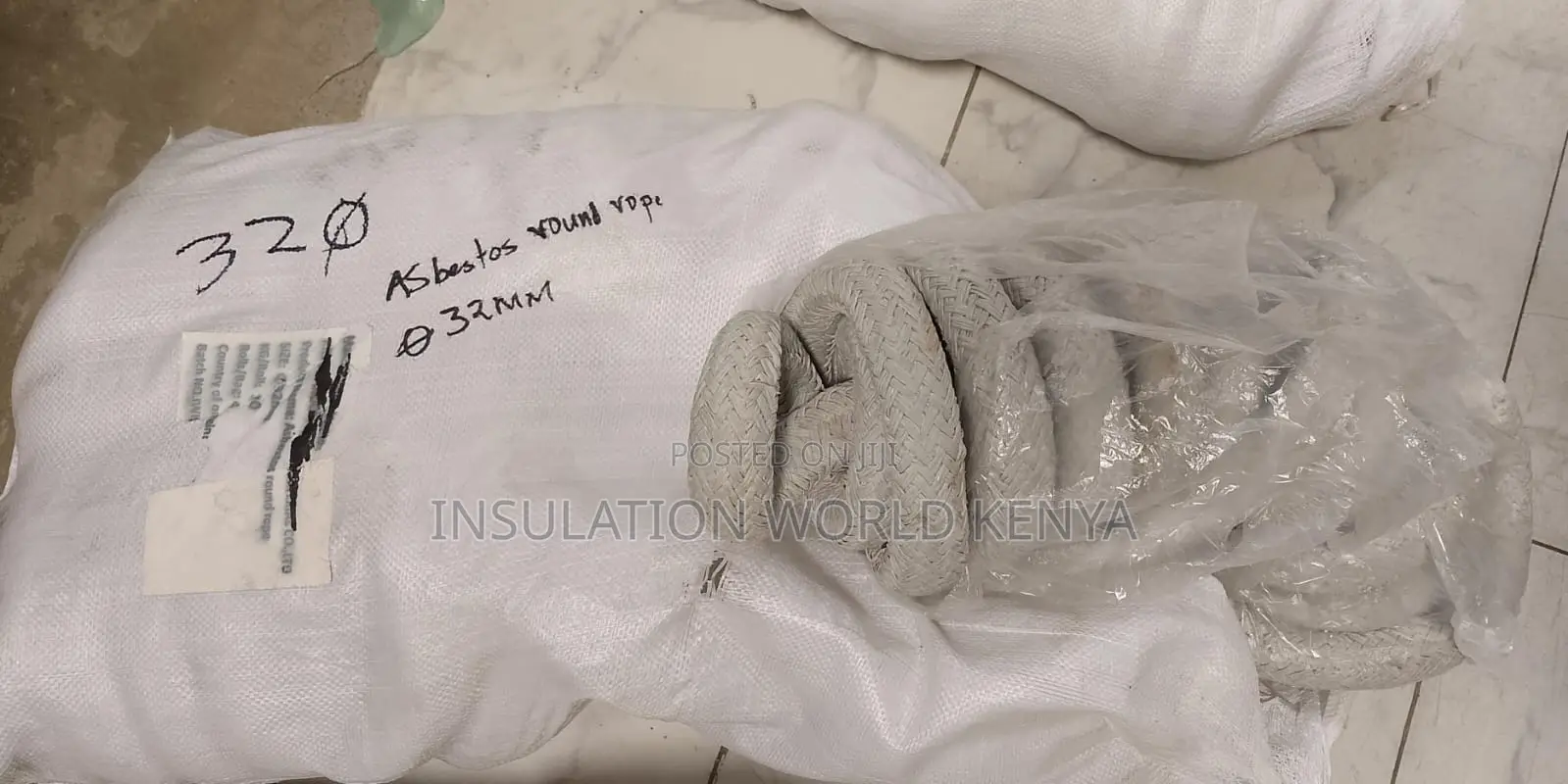Asbestos Round Rope 32mm