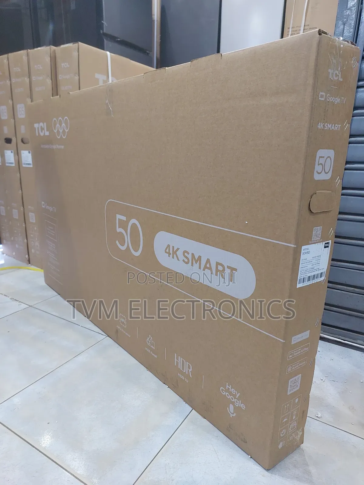 TCL 50′′ 50v6d (New 2026) Google HDR Smart Tv