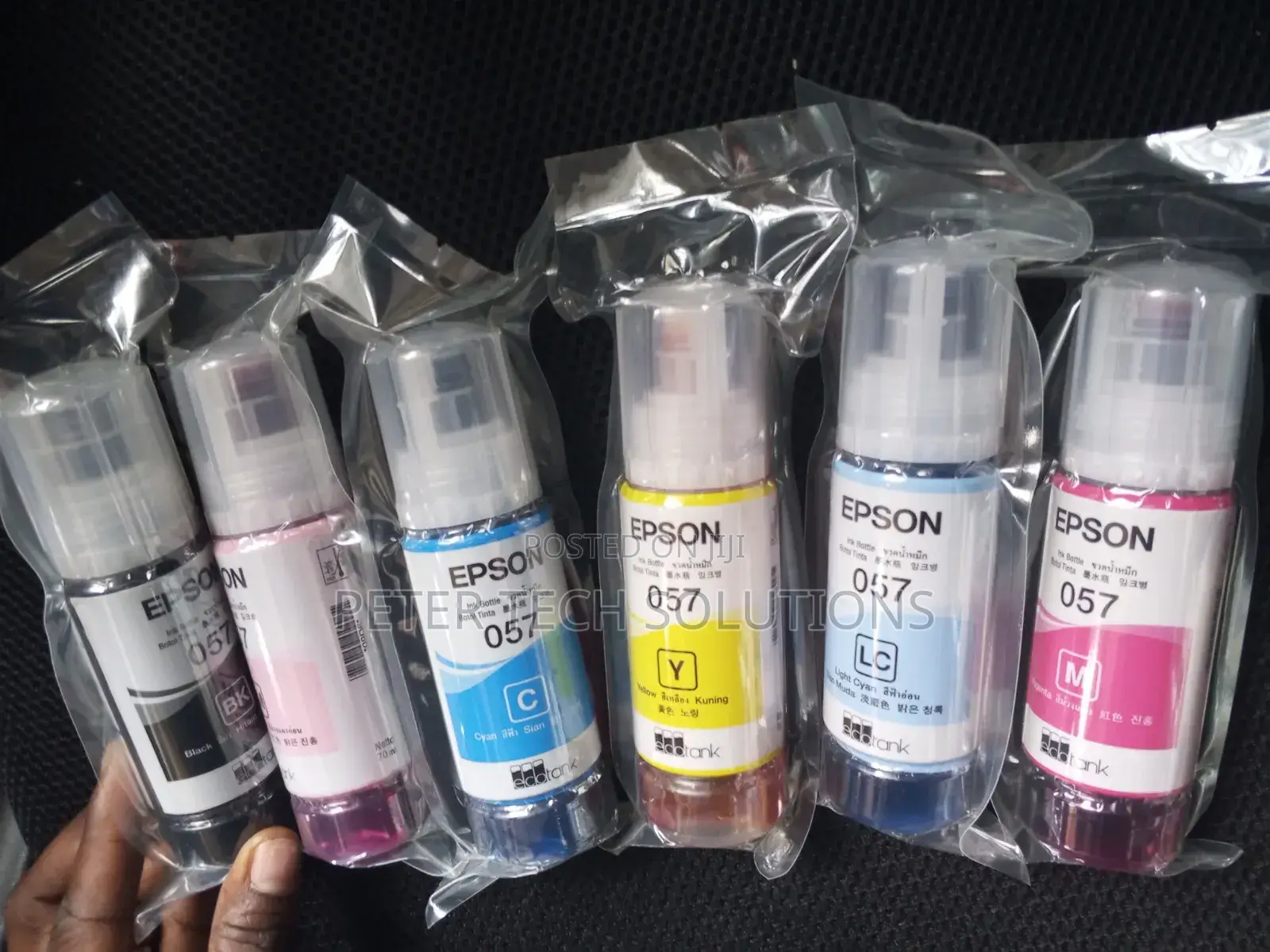 Epson 057 Original Inks Suitable for L8050/L18050/L8100 Printers