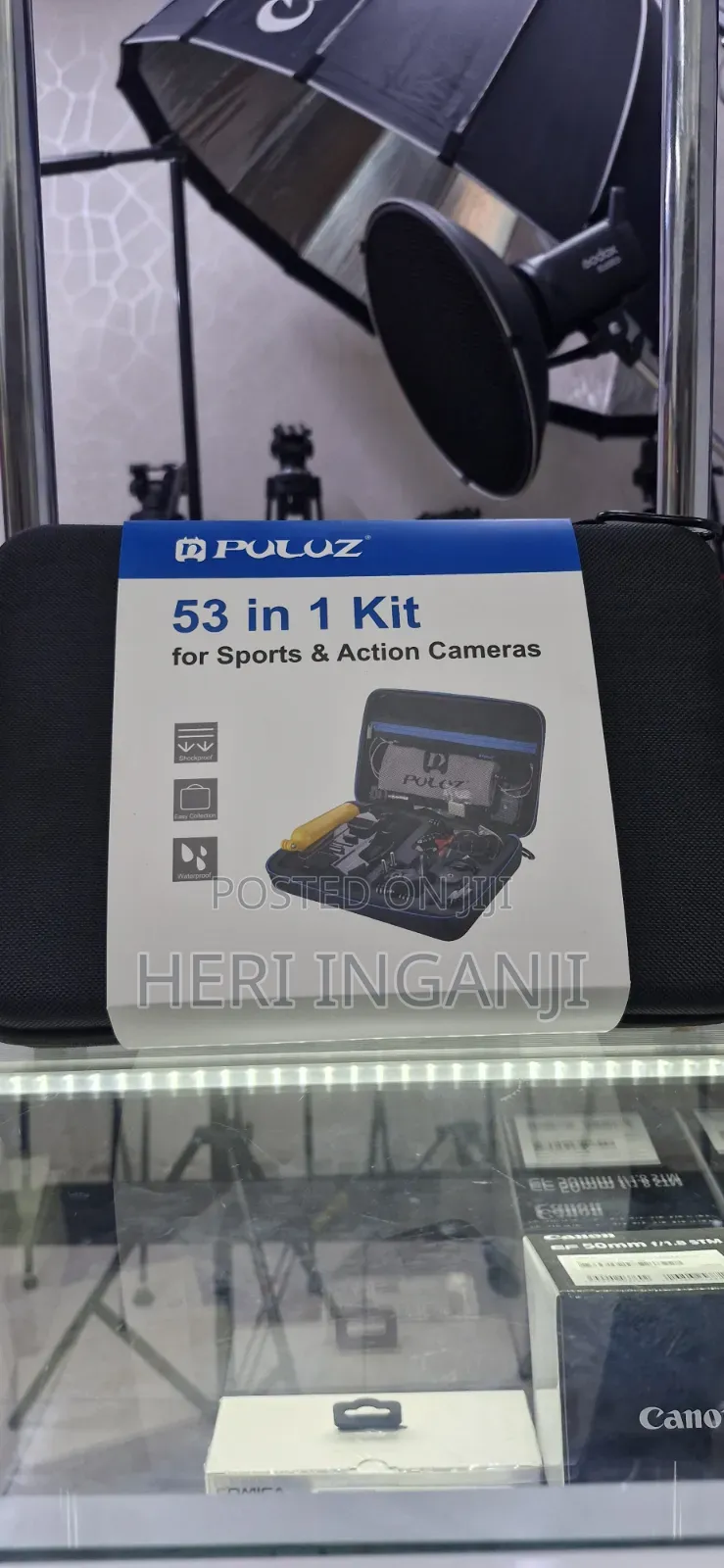 Puluz 53 in 1 Kit for Go Pro